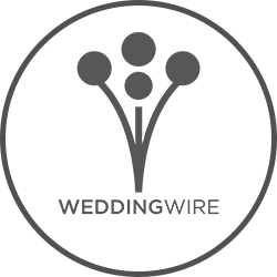 badge wedding wire